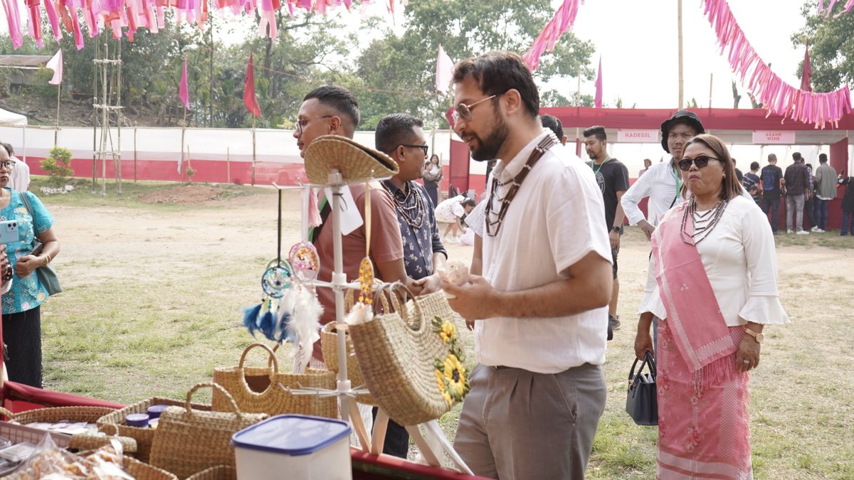 Glimpses of the Inaugural day of the Strawberry Festival 2024 held in Darichikgre, West Garo Hills District held on April 12, 2024.