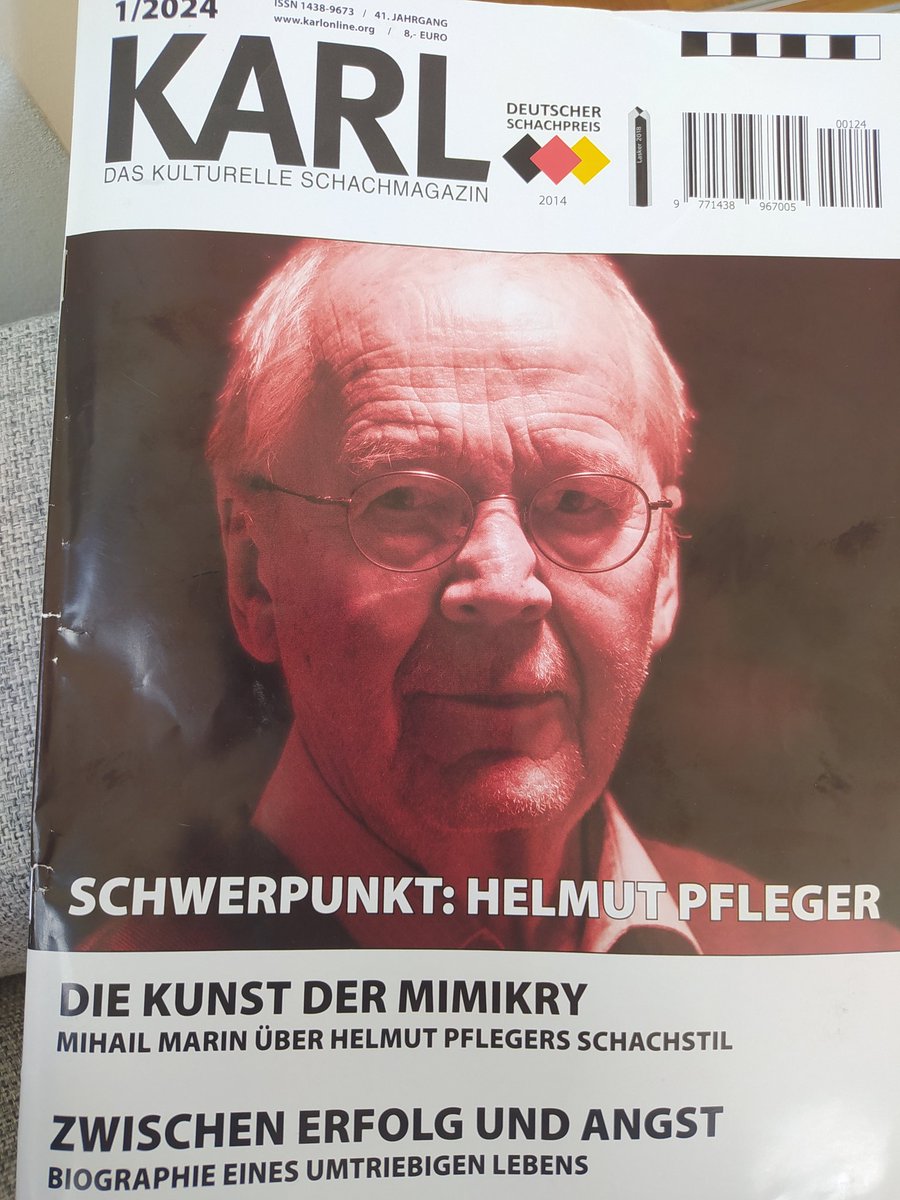 Tolles Portrait über Helmut Pfleger im neuen KARL. Ich staune jedes Mal wieder aufs Neue. Was für eine Persönlichkeit, was für ein Talent