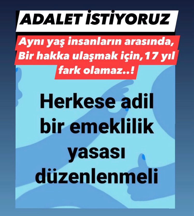 Kademeli Emeklilik Anayasal Hakkımızdır #EmeklilikteKademeyeTakılanlar