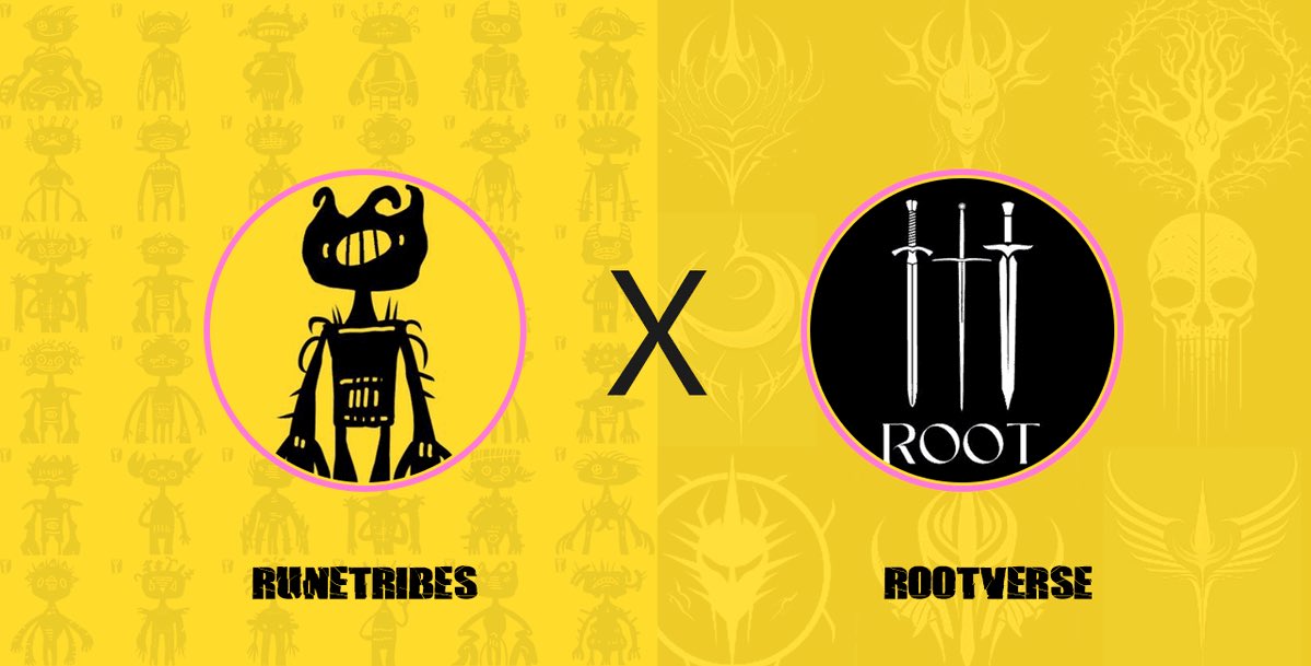 🎉#RuneTribes X #Rootverse  We are giving away 8 guaranteed WL spots to people who join the raffle in this post.

1⃣. follow @ordinals_root & @RuneTribes
2⃣. @ 3 friends below
3⃣. Like & RT the post

🎁We will announce the winner in 12 hours.
#Rune #Runes #Runestone #BTC