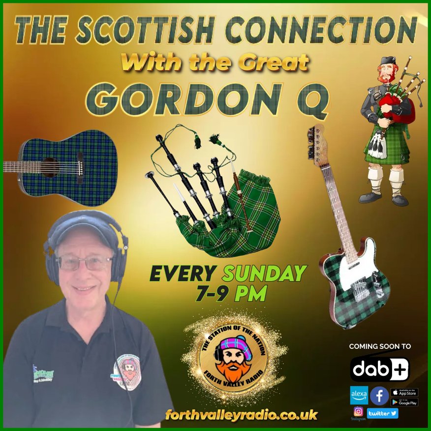Q1Gordon's tweet photo. Gordon Q will be playing music with a Scottish Connection on Forth Valley Radio every Sunday at 7pm including
@FRabbits
#Gaberlunzie
@gunofficialuk
#HisLatestFlame
#HowToSwim
#IvanDrever
@JoeGoodall16
@JohnDenverMusic
@josienneclarke
#KennySpeirs
@KidCanaveral
2/3 https://t.co/WkLuCRwdo3