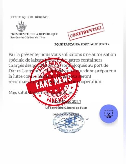 Ce criminel en fuite a pondu ce faux document 📃 pour créer la psychose chez les Burundais, les pousser à fuir comme lui, et pousser le Royaume de #Belgique à s'apitoyer sur les demandeurs d'asile économique en passe d'être refoulés. #Burundi @rugbob78 @Ikiriho
