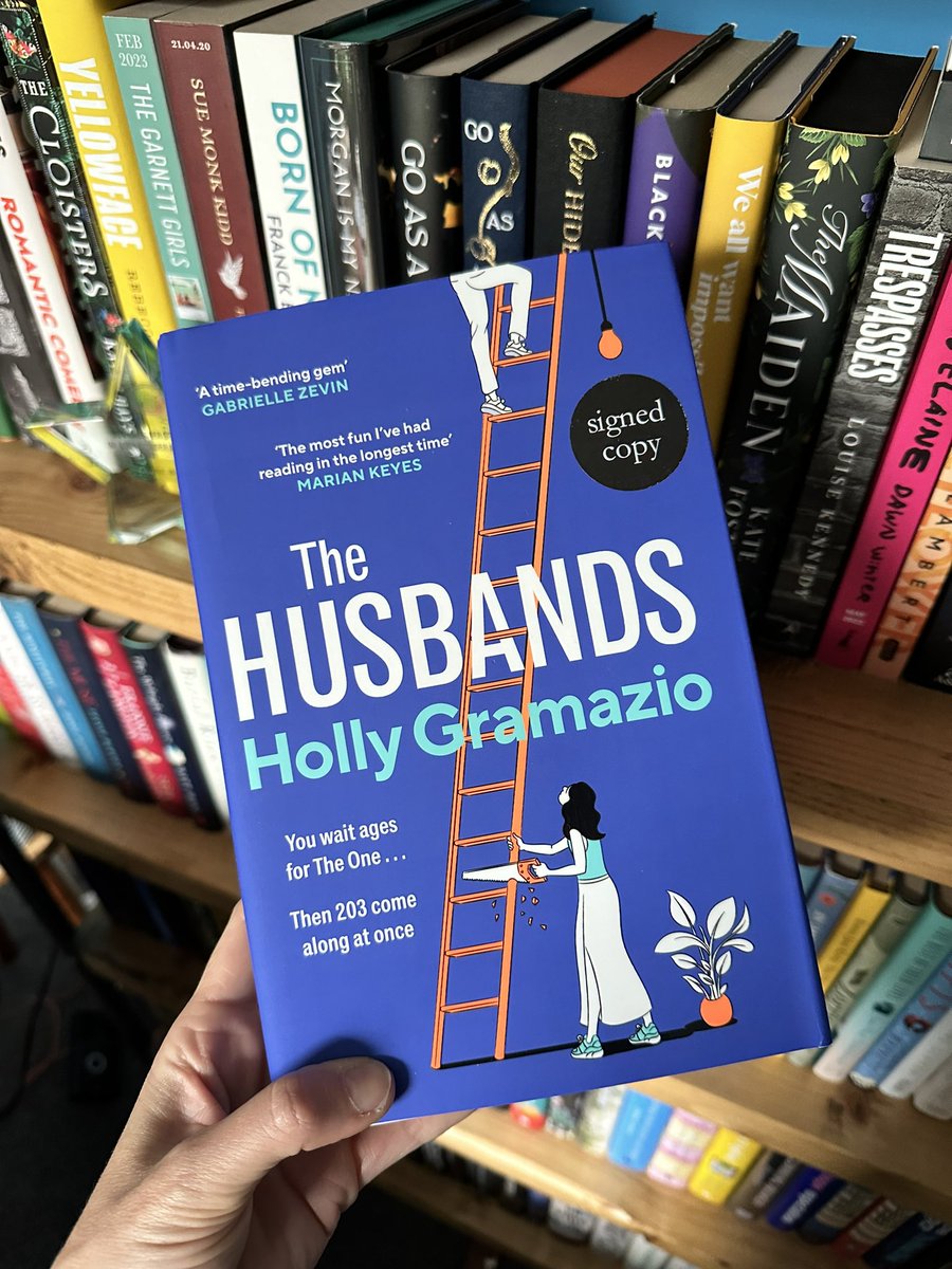 It still makes me laugh out loud every time I think back to that woman who said Twitter doesn’t sell books. I bought #TheHusbands by @hollygramazio purely because both @yearsofreading & @jennieg_author (both of whom I hugely respect on book recs) said so! 💙