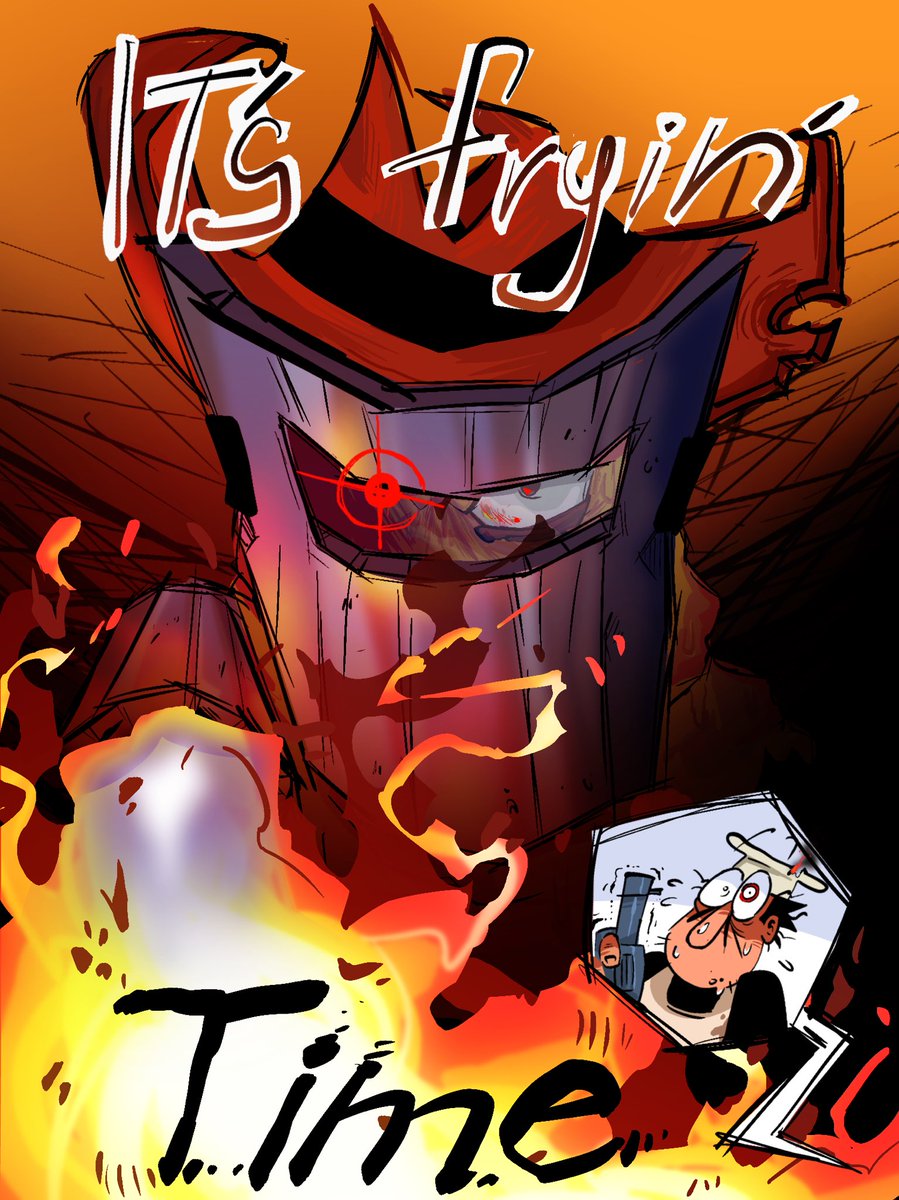 It’s fryin’ time
#pizzatower #Pizzatowerfanart