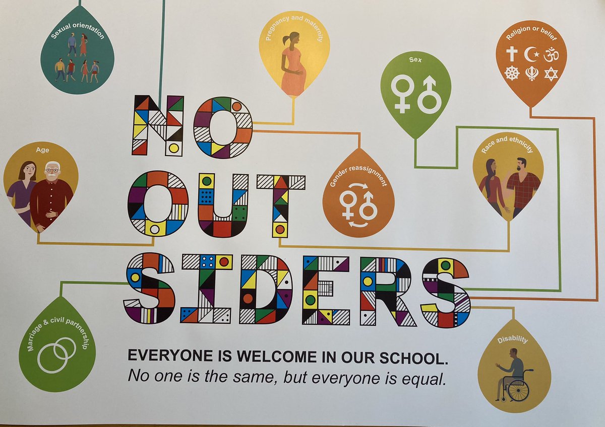 It’s the start of a very exciting no outsiders week with the new book out on Thursday and posters and pin badges going out today! Hurrah! Have a great Saturday, everyone #nooutsiders xx no-outsiders.com/shop-1