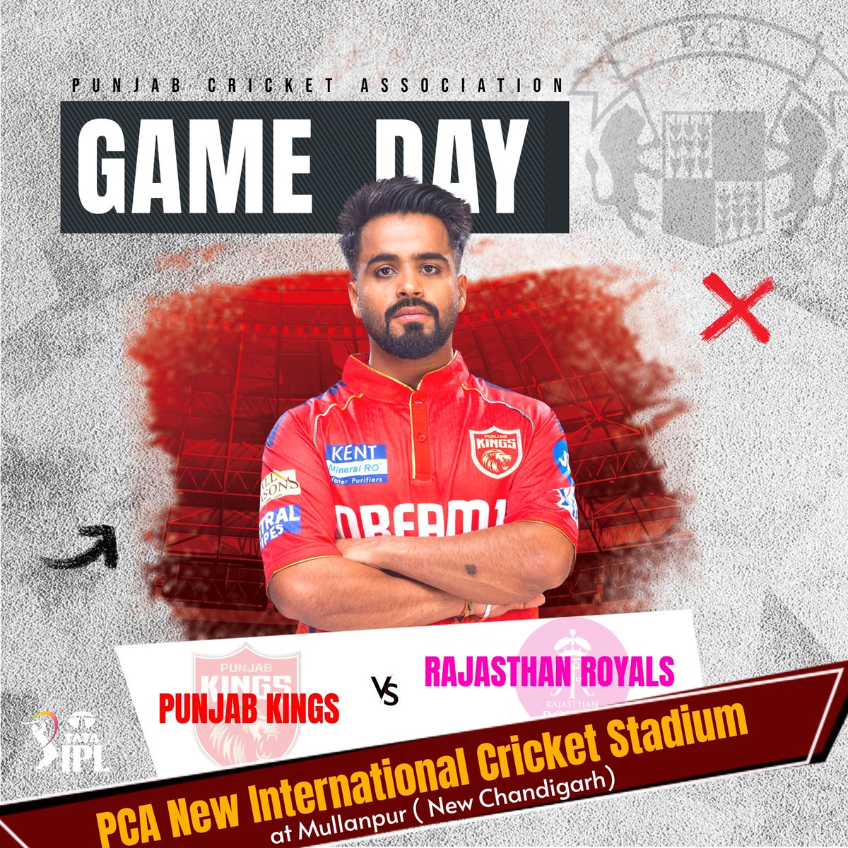 Battle of the Royals: Punjab Kings clash with Rajasthan Royals today at the cutting-edge PCA New International Cricket Stadium in Mullanpur. See you here!