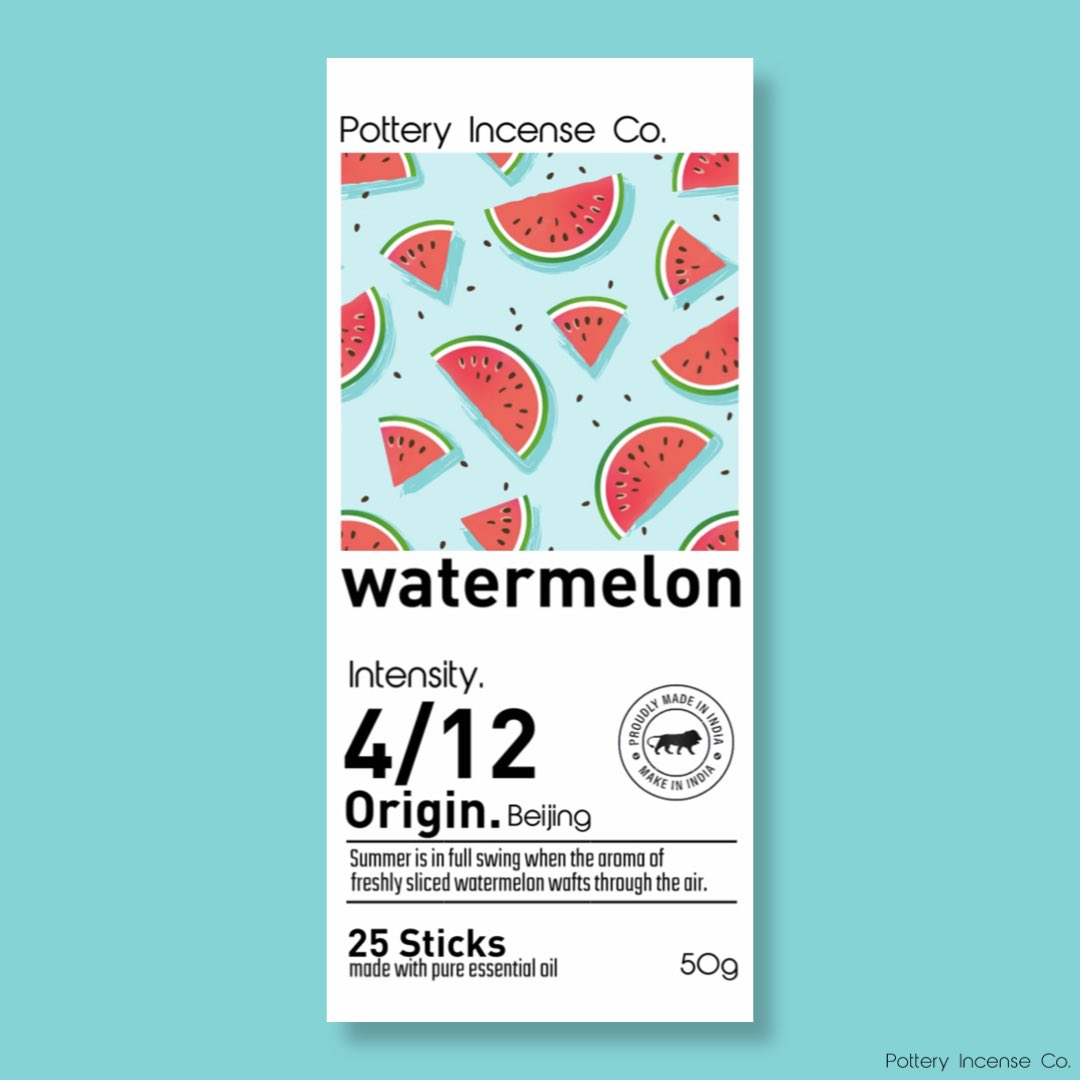 PotteryIncense's tweet photo. Take a walk through the watermelon patch. The aroma of sweet melon and green grass surrounds you. 🍉🍉

#agarbatti #watermelon #dhoop #incense #incensesticks #Baisakhi2024 #BaisakhiCelebrations #Songkran #khmer https://t.co/qRjHiCCdQn