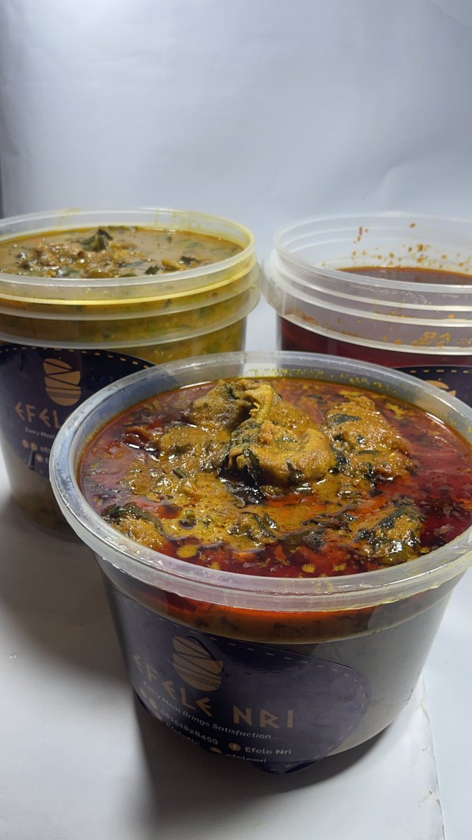 @UnkleAyo Hello, i am Chisom the head cook of @EfeleNri an online kitchen that satisfies every taste bud in food bowls. My kitchen is tailored to make delicious foods, we make more of local meals as well as continental dishes. We are known for our high quality foods & customer service.