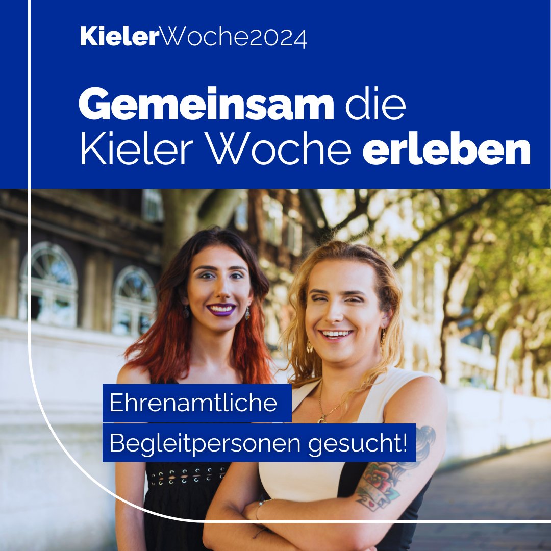 ✨Neu in diesem Jahr: Das Tandemprojekt der #KiWo2024, um mehr Begegnung, Teilhabe und Wir-Gefühle zu ermöglichen - für alle, die lieber zu zweit statt alleine über die Kieler Woche bummeln möchten
👉Mehr Infos: sohub.io/o2gd