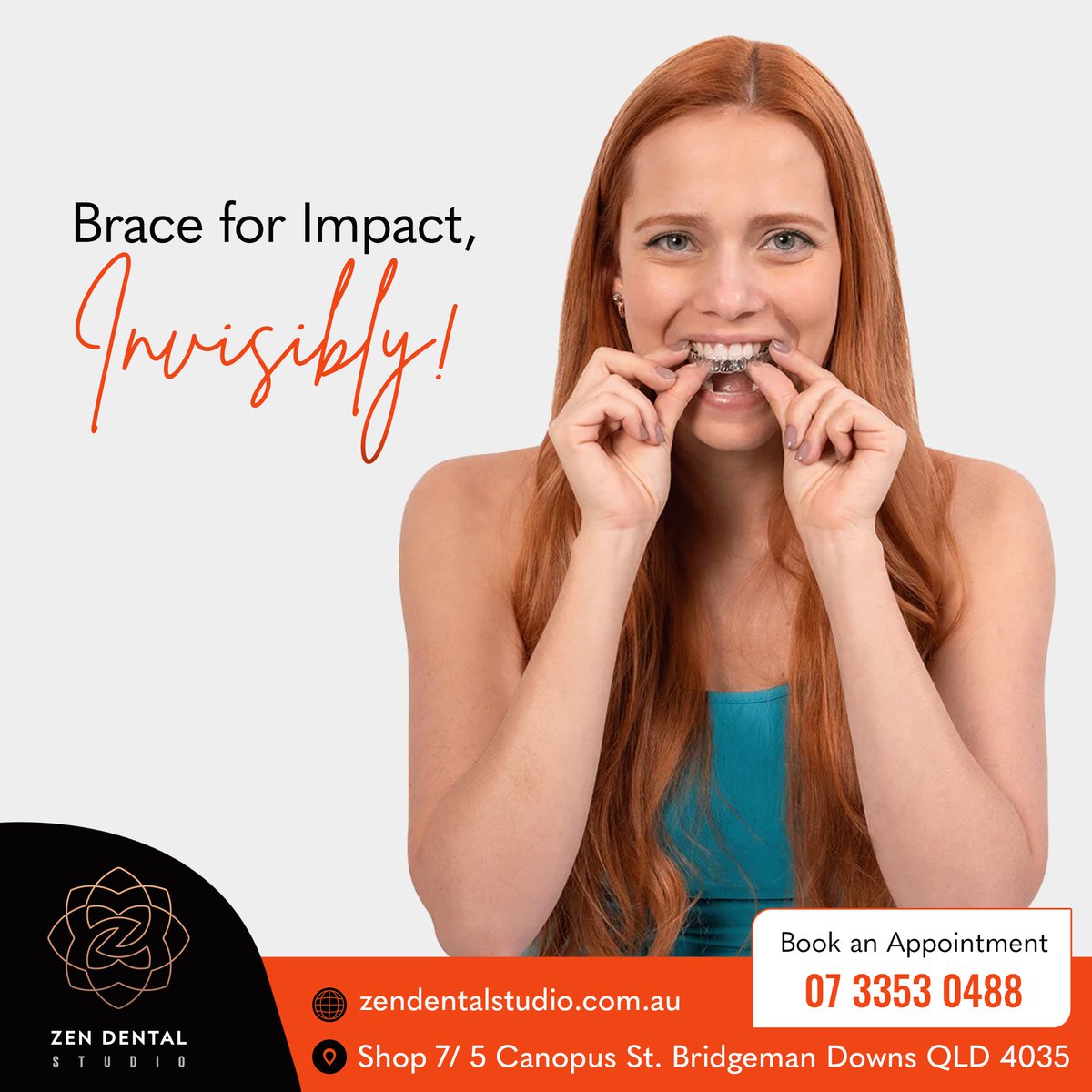 ZenDentalStudio's tweet photo. Embrace the power of invisibility with #ZenDentalStudio’s Invisalign treatments. Who says you need to see to believe? Our #aligners are virtually undetectable, so you'll feel the impact as your #teethalign subtly, without announcing it to the world. 

#Invisaligntreatments https://t.co/qYvsoJqocR