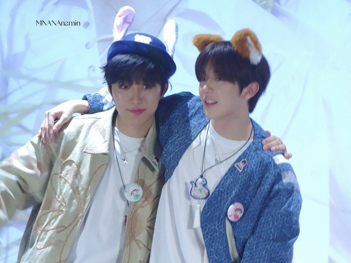 🦊🐰🤏🏻 #OMEGA_X #오메가엑스 #재한 #JAEHAN #예찬 #YECHAN