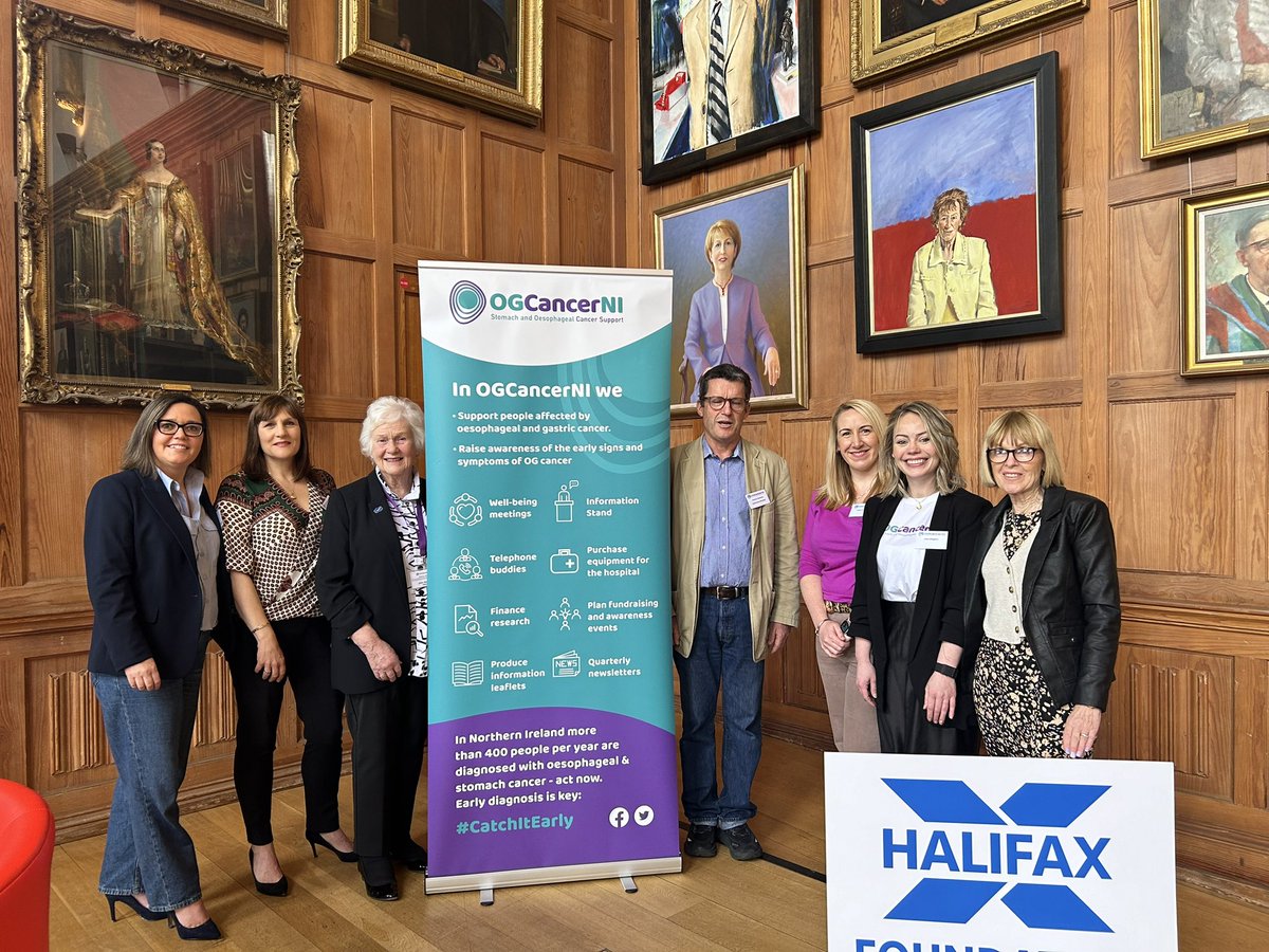 Our speakers for today - Dr Andrew Kennedy, Cara Ghiglieri, Lorraine Pinkerton, Helen Setterfield and the wonderful CNS nurses Louise, Karen and Maureen. Thank you to the @halifaxfni for supporting these events.