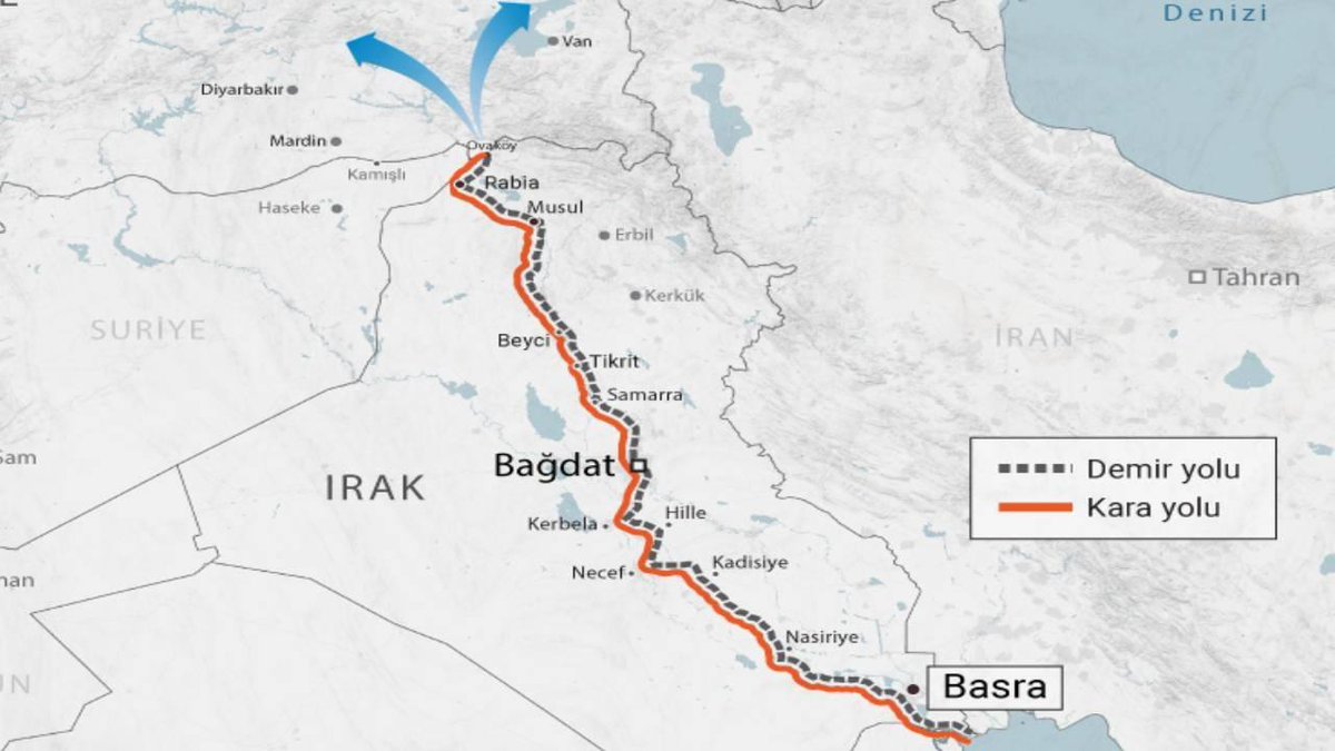 🔴 Türkiye ile Irak arasındaki dış ticaret hacminin yükselmesi amacıyla Yeni İpek Yolu için büyük önem taşıyan Ovaköy Sınır Kapısı’nın yakında açılması planlanıyor.