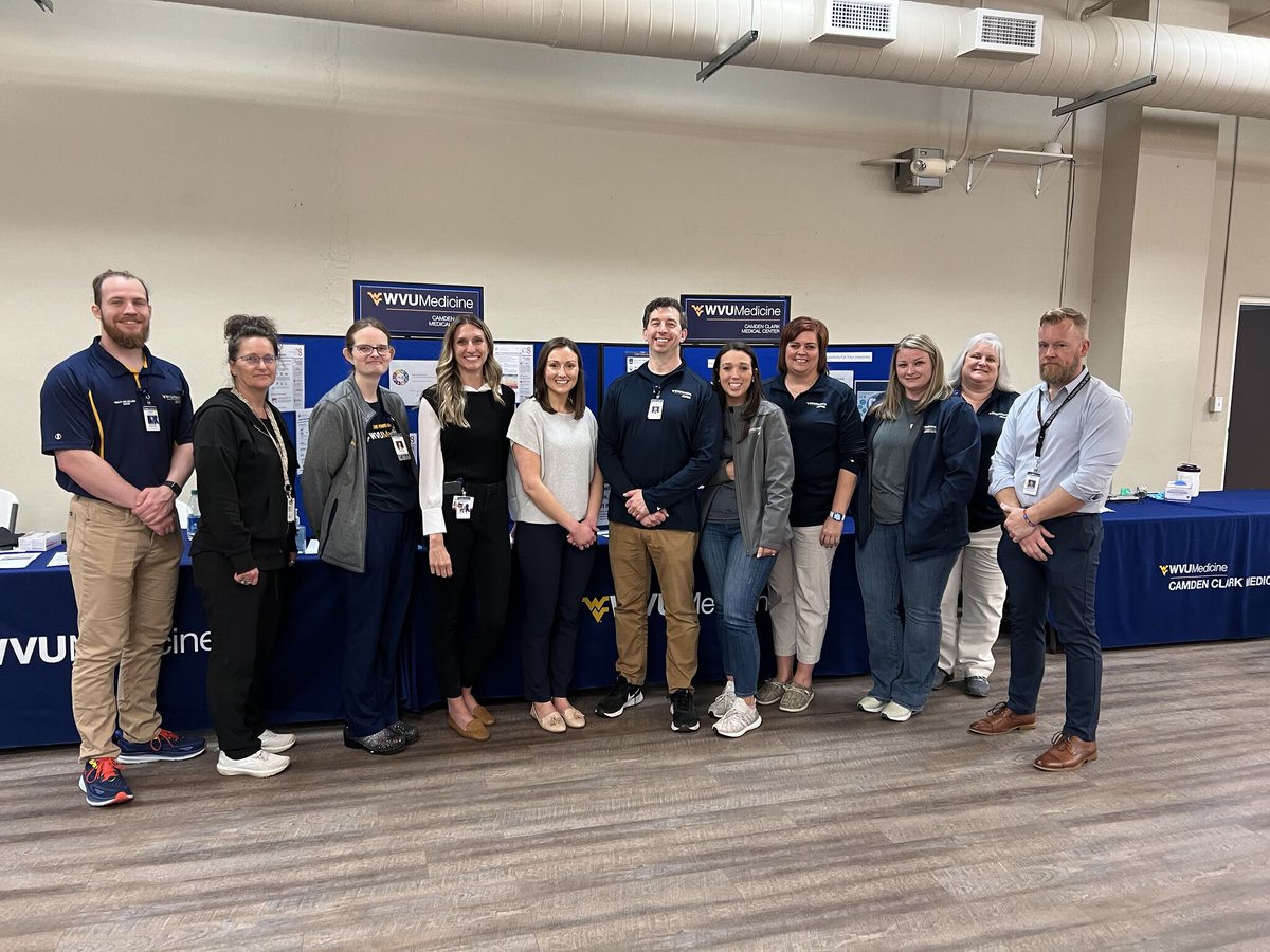 🎉WVU Medicine Camden Clark and Hall Drilling teamed up to host an Health and Wellness Fair for hardworking employees at their Ellenboro and Lubeck locations! Here's to promoting health and wellness together! 
.
.
 #EmployeeHealth #WVUMedicine #CamdenClark #caringforourcommunity
