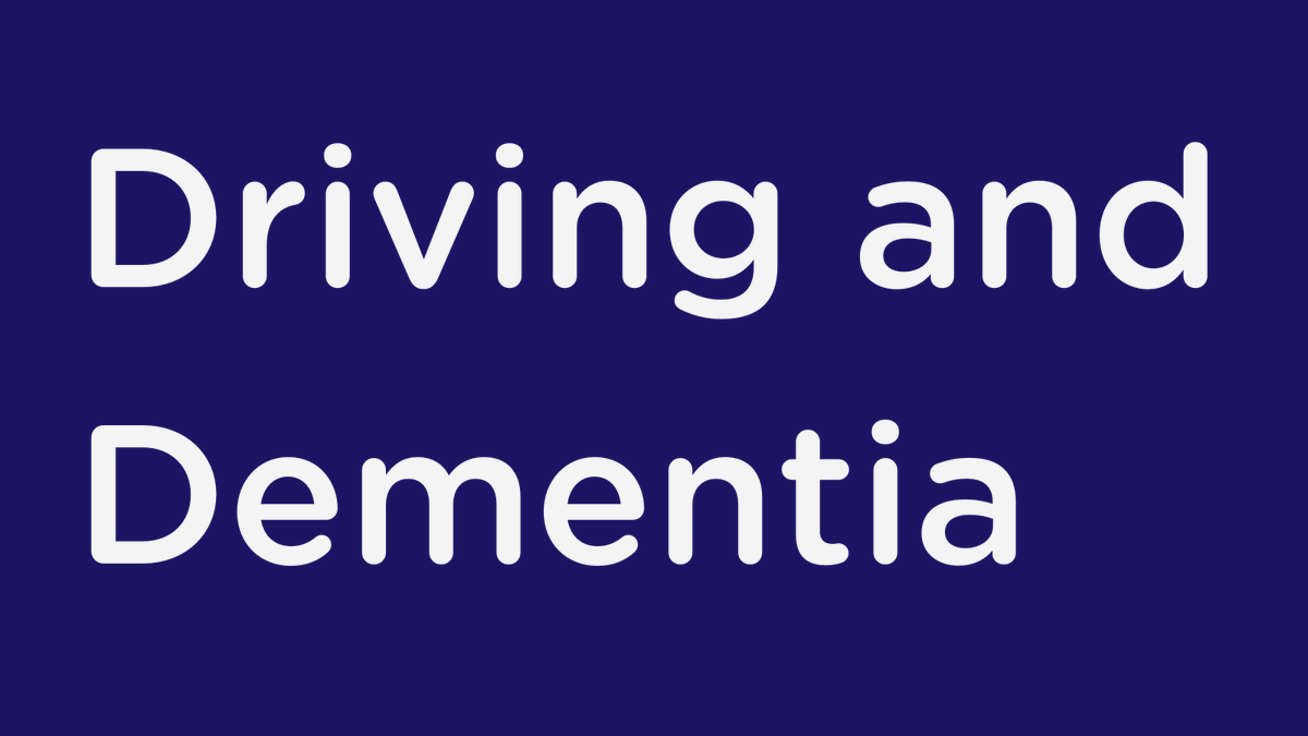 One in three people with dementia still drives. The most important thing is whether the person can still drive safely. 

After a diagnosis, if the person continues to want to drive they must take certain steps and let DVLA/DVA decide. 

Read here: spkl.io/60124Fu3m