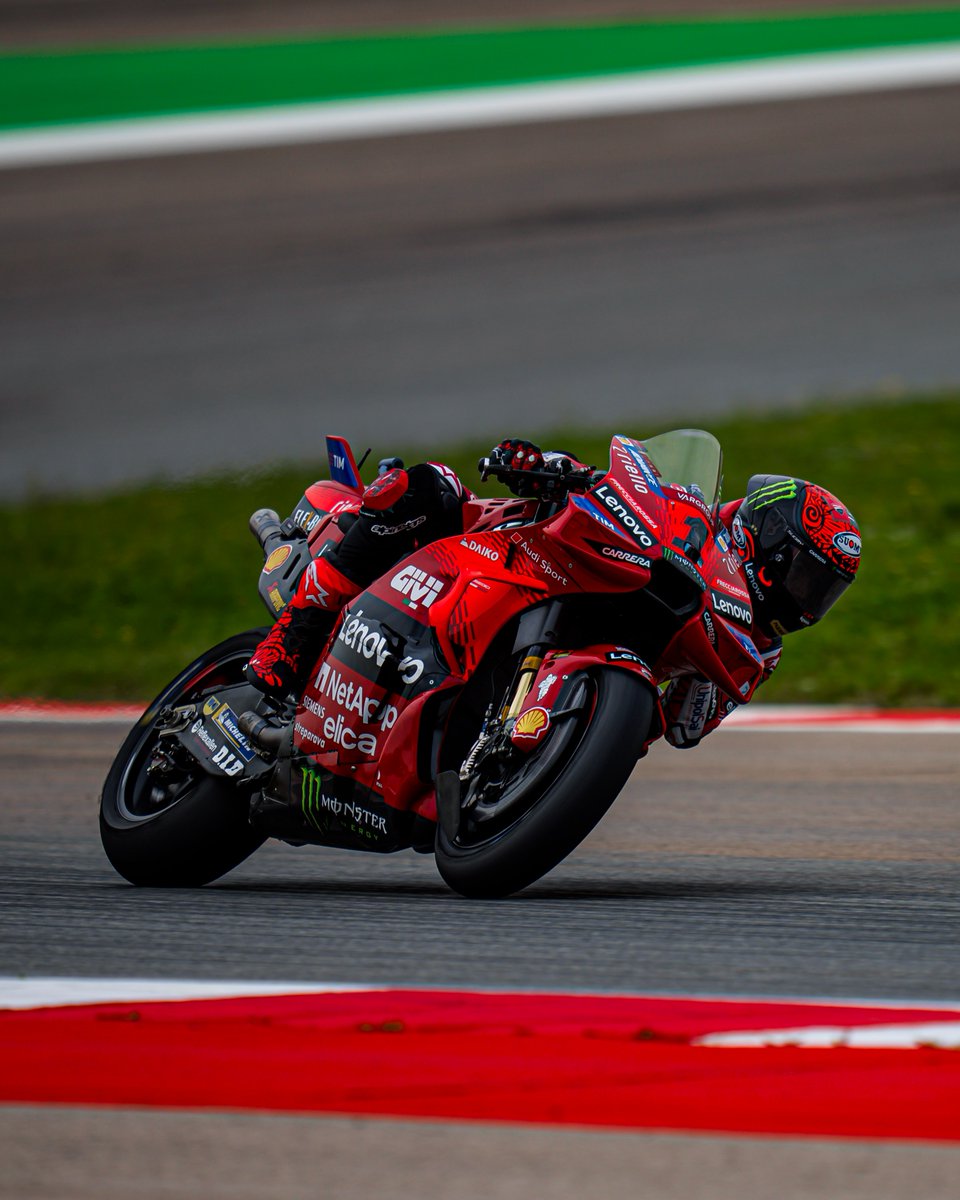 Qualifying for round 3️⃣ of the #MotoGP season 🏍️ As Technical Partner @ducaticorse is focusing on the fastest laps today at the #AmericasGP, they'll be fully stocked with Shell V-Power race fuel and Shell Advance engine oil 🙌 #ShellMotorsport #ForzaDucati