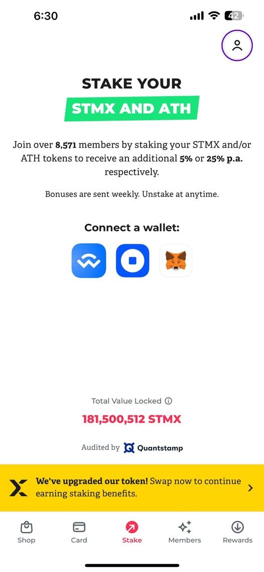 Roosevelteth2's tweet photo. Có ai stake $STMX ko nhỉ https://t.co/FY7fCzurG4