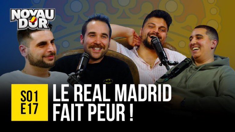 🚨| MA PREMIÈRE PARTICIPATION À UNE ÉMISSION DE FOOT ! 🤩🎥 Les potes, j’ai eu l’honneur d’être invité chez le @Noyau_Dur avec @sachatavolieri @GalacticCF_BE pour parler du Real Madrid ! 🤩 Je vous invite à aller la voir et donner un max de force ! ❤️ (LIEN 👇👇👇)