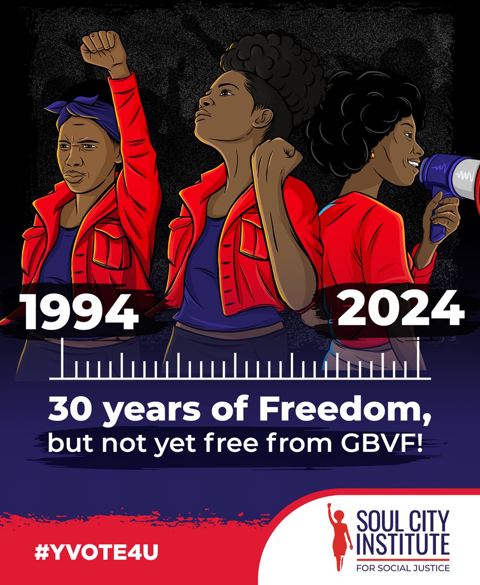 Together, let's make a difference. It's time for change. Join us in urging all political parties in South Africa to prioritise ending #GBV. Sign the petition and be part of the solution. #YVote4U #Elections2024 Link to the petition: bit.ly/3RslqXA @EFFSouthAfrica