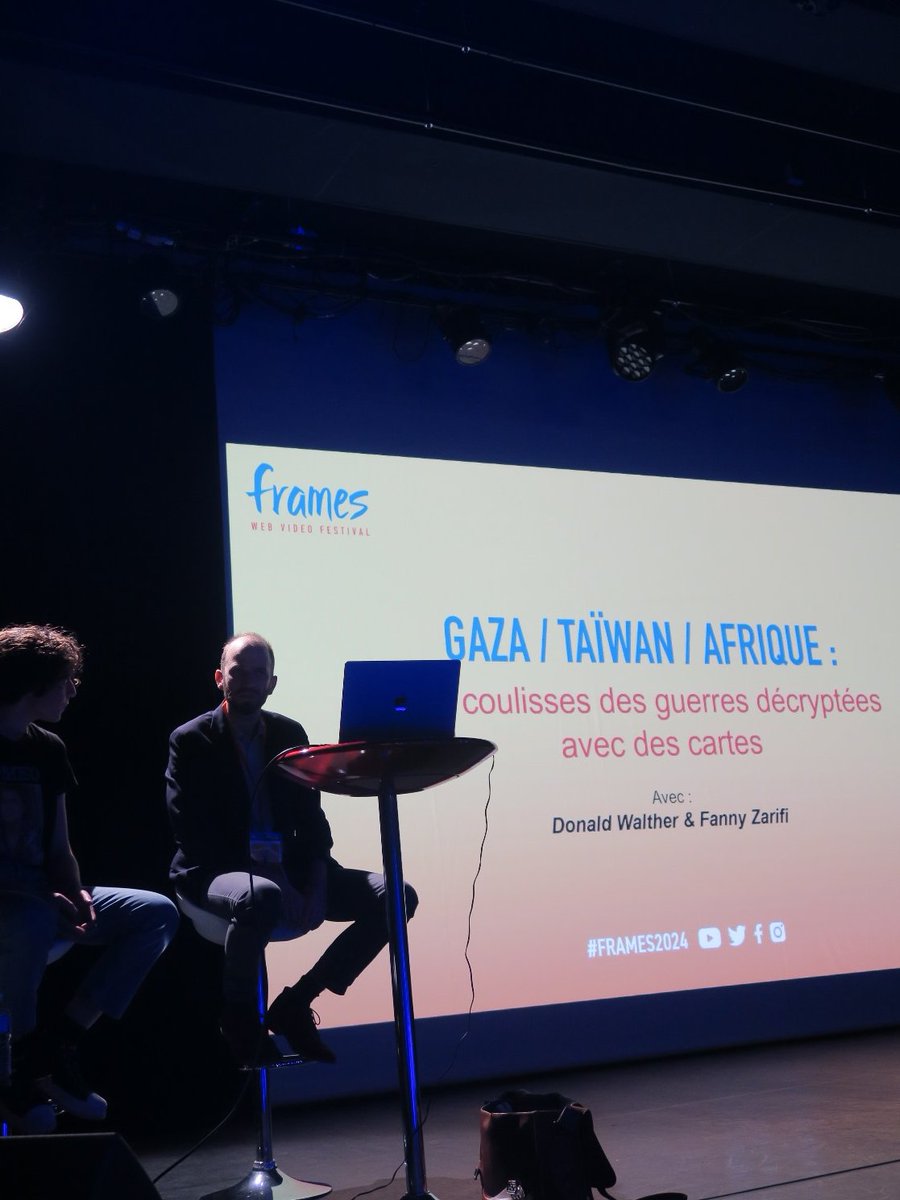 - LE MONDE -
Projection + Questions - Réponses
Gaza/Taïwan/Afrique : 
Les coulisses des guerres décryptées avec des cartes
Avec <a href="/DonaldWlthr/">Donald Walther</a> et <a href="/FZarifi/">Fanny Zarifi</a> 
🕐 11H30-12H30
📍La Scala 200