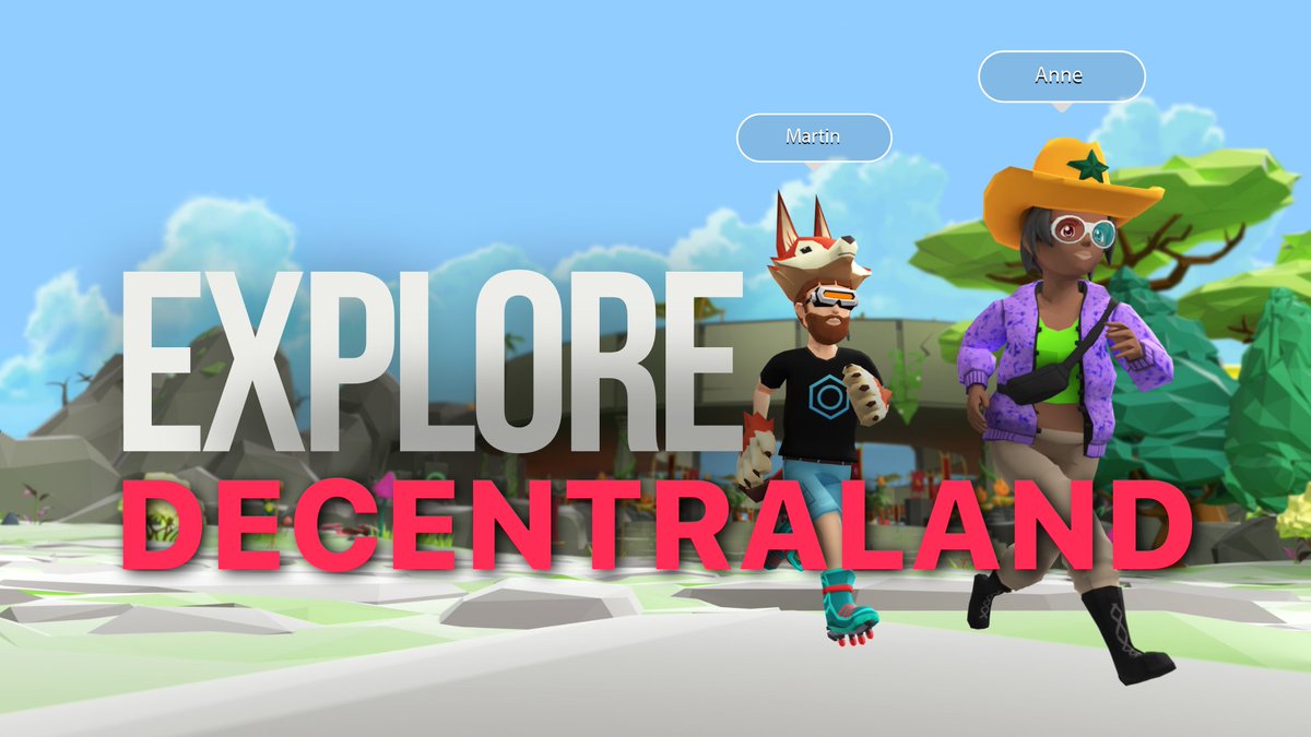 Decentraland is a dynamic, virtual social world. Owned and built by the community. Jump in to make friends, play games, explore, and discover all Decentraland has to offer!