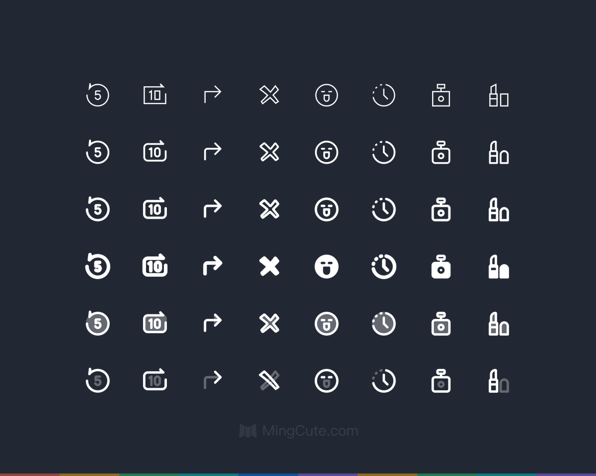 MingCute_icon's tweet photo. New icons for this week
👉 https://t.co/whx0mmmM4I

#figma #design #icons #ux #webdesign #icondesign #dailyicon #DailyUI #DarkWeb #LightWeb #UI https://t.co/ccWfKKq2Wy