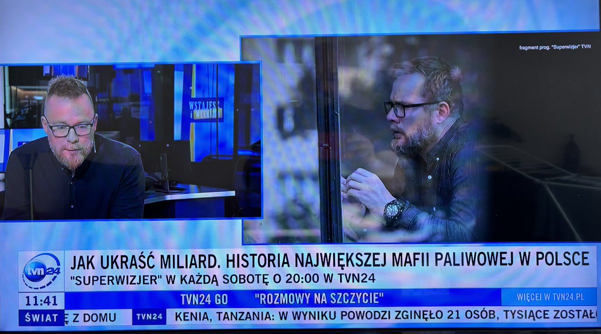 Rysiek04071893's tweet photo. Zapraszam na Superwizjer. Dziś naprawdę opadną nam szczęki. 👇

Największa mafia paliwowa, działała pod ochroną prokuratury, prokuratury Zbyszka Zerro… 😵‍💫

To się kurwa w głowie nie mieści 😲
#MafiaPiS
#PiSkradnie
#CzasRozliczenia https://t.co/sQNsQSDFSa