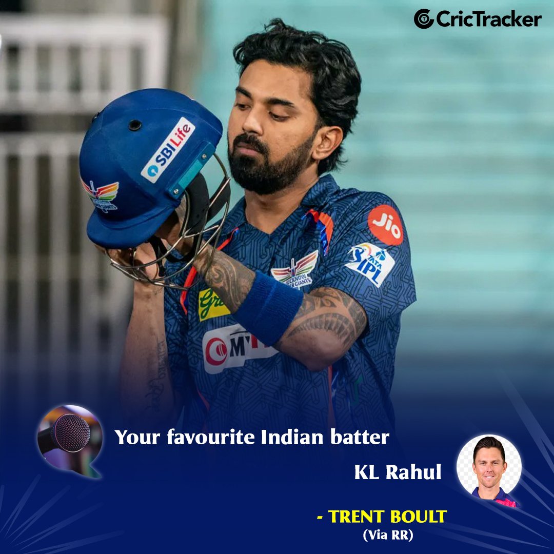 Trent Boult picks KL Rahul as his favourite Indian batter🔥