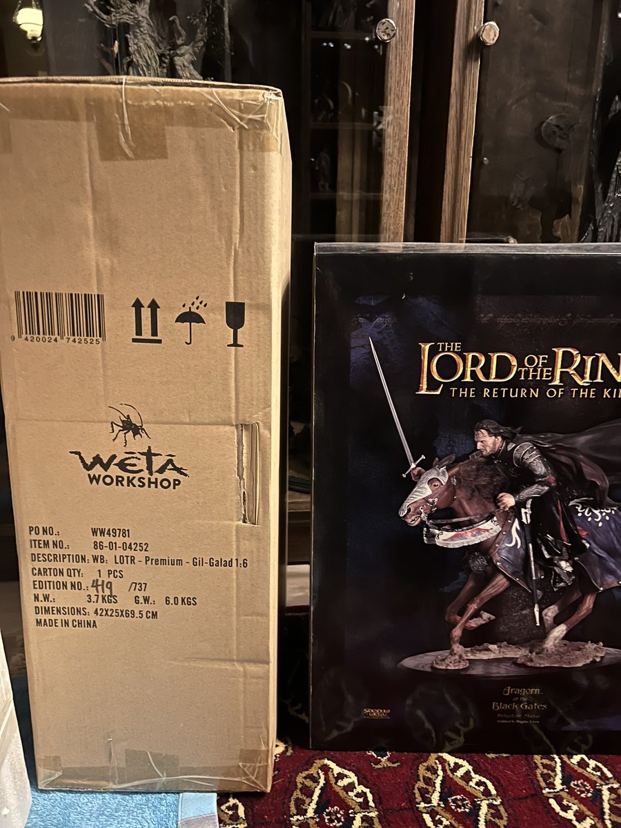 Doing some unboxing next week 17:00 CET from wednesday to sunday 1 per Day 😊 

Couple older pieces and 3 New ones ! Come chat and ask questions ! LOTR statues 😊

Address : twitch.tv/enthycia