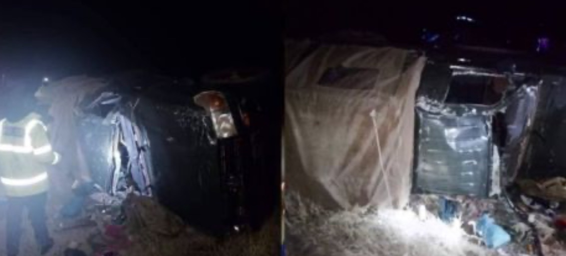 JUST IN:
A devastating road accident on the Marsabit-Moyale Highway has resulted in the loss of a police officer's life.
Police report  indicate that the vehicle veered off the highway, rolling multiple times before finally coming to a stop in the Kambi Nyoka area. The incident,…