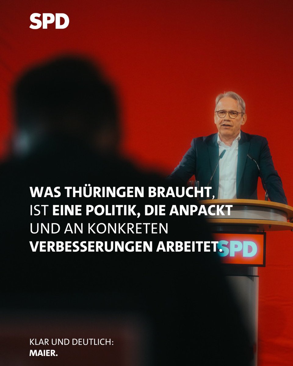 „Was Thüringen braucht, ist eine Politik, die anpackt und an konkreten Verbesserungen arbeitet.“ – @GeorgMaier8 auf unserer Landesdeligiertenkonferenz zur #ltw2024 #thüringen