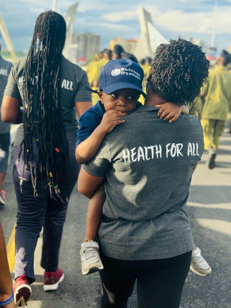 sagoe_moses's tweet image. Happy to have joined the @WHO_Tanzania 'Walk the Talk Challenge' to wrap up #WorldHealthDay2024.

The passion, enthusiasm, and commitment to health I witnessed gives me hope that the Health for All Agenda is not just a dream, but an achievable reality.

#HealthForAll