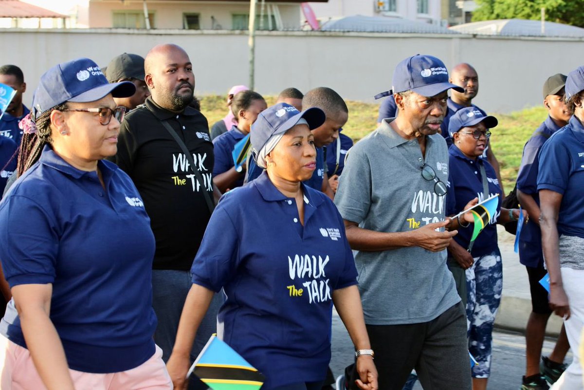 sagoe_moses's tweet image. Happy to have joined the @WHO_Tanzania 'Walk the Talk Challenge' to wrap up #WorldHealthDay2024.

The passion, enthusiasm, and commitment to health I witnessed gives me hope that the Health for All Agenda is not just a dream, but an achievable reality.

#HealthForAll