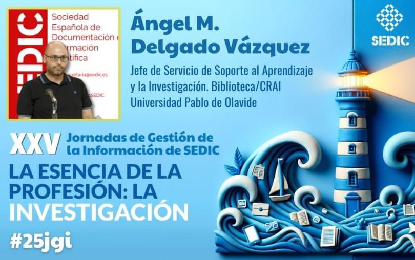 La semana que viene estaré en la #25jgi invitado por la @SEDIC20 con un montón de gente interesante: @felixdemoya @isidroaguillo @biblioGetafe @eomalea @Milanes_guisado @Wences91 y muchos más. Si estás en Madrid no te lo pierdas. Programa en jgi.sedic.es