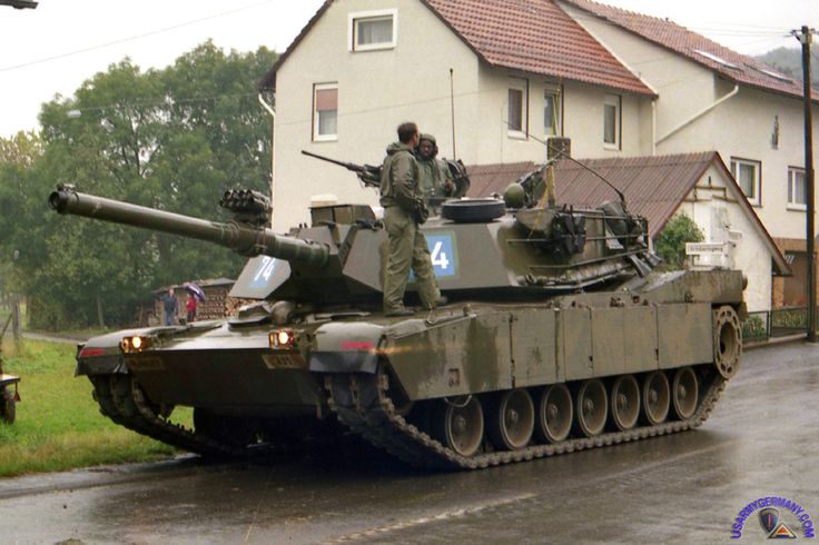 Superb Tank Saturday - M1 Abrams from the 11th ACR stopped in a small West German village during the 1980s!  #tanks #superbtanksaturday #armor #m1 #abrams #ilovetanks #1980s #11thACR #tanklover