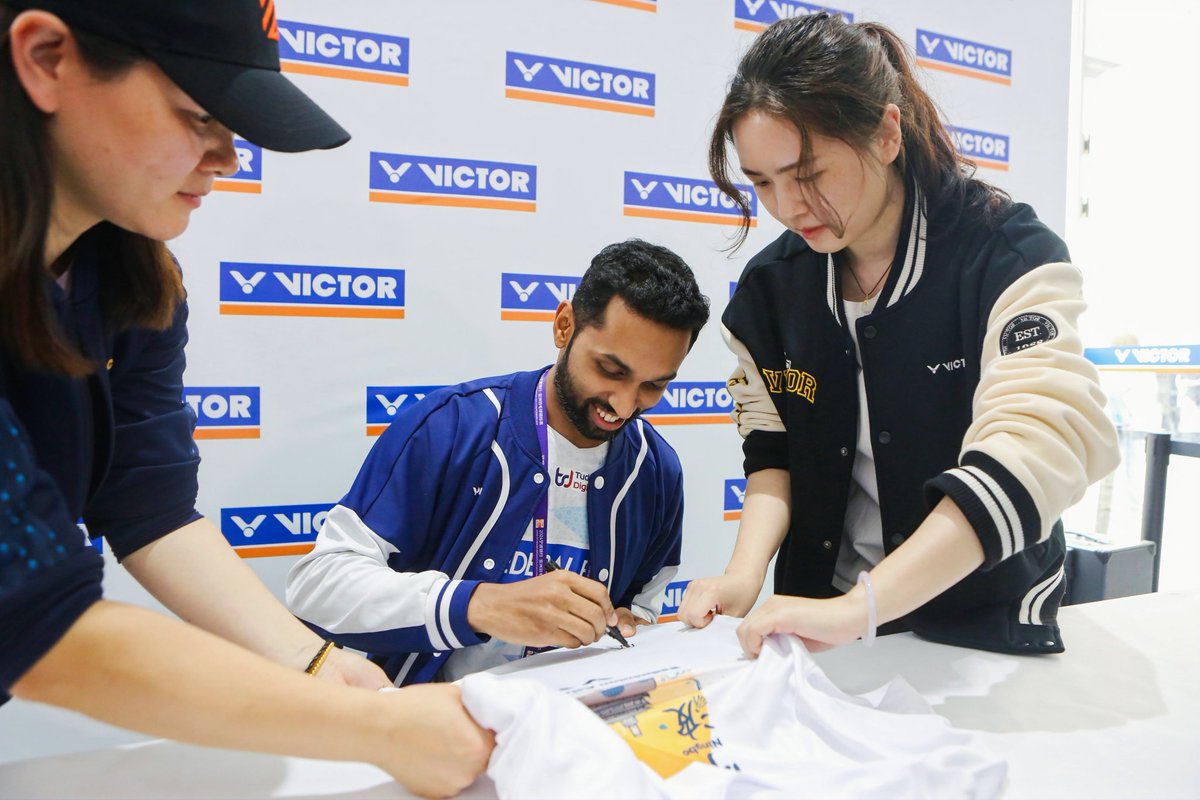 Prannoy at Victor's M&G today