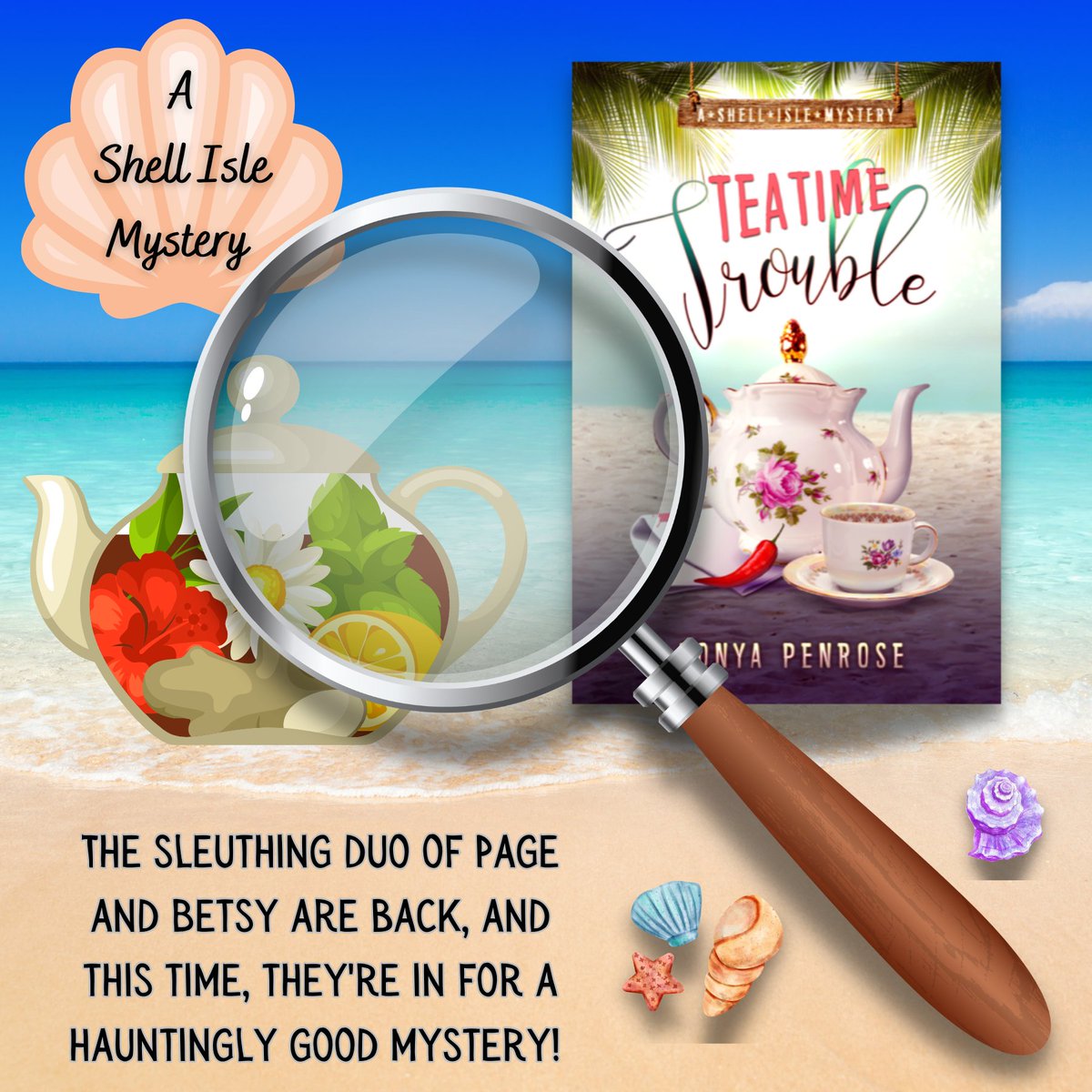 🫖🫖🫖TEATIME TROUBLE🫖🫖🫖
                      Shell Isle Mysteries

relinks.me/B0CJ9WBWNJ
#romcom #cozymystery