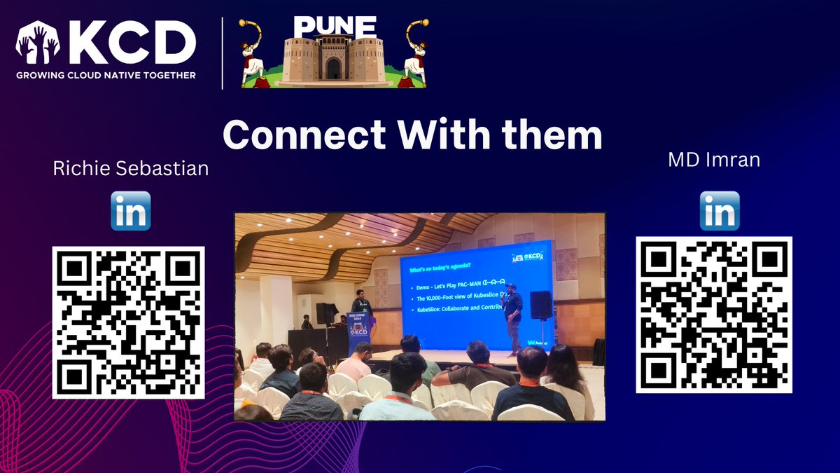 Our first workshop with speakers from Avesha, Richie S. and MD Imran, was a huge success! Participants gained valuable insights into cutting-edge topics and hands-on experiences through their workshop

#KCDPune #Avesha #CloudNative #cncf