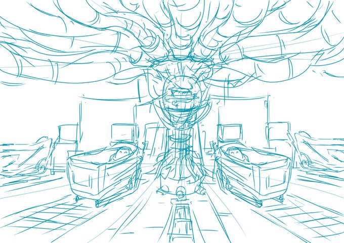 この辺の2次創作も描きたい… 