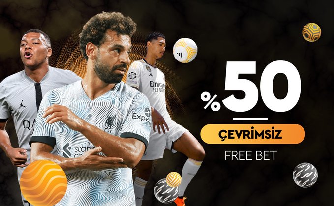 🪐Spor bahislerinin heyecanı Avrupabet'te yaşanır! 🚀%50 Çevrimsiz Freebet bonusumuz ile siz değerli misafirlerimizi bahis heyecanına bir adım önde başlatıyoruz! 🏦Minimum 20₺ yatırımınız ile bonusdan faydalanabilirsiniz. 🔗Hemen oyna: t2m.io/avrupa