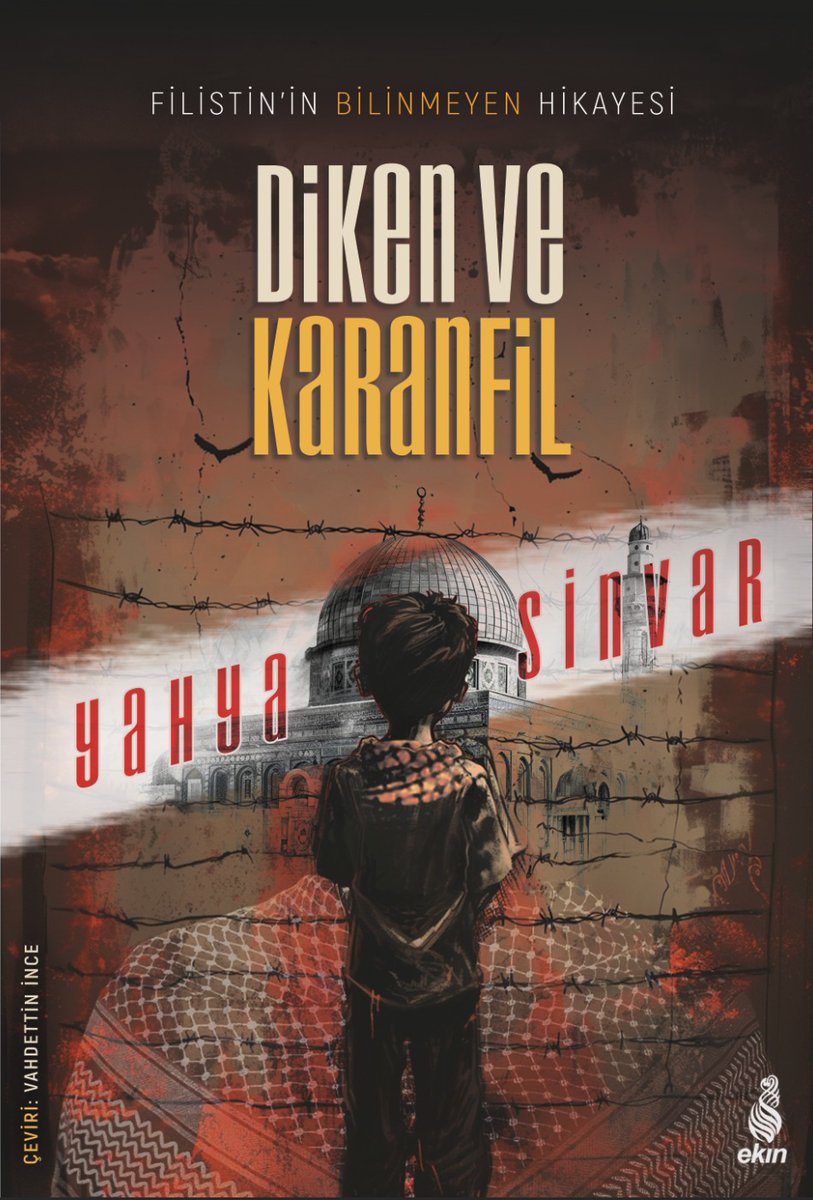 Arkadaşlar!
Hamas'ın efsane komutanlarından Yahya Sinvar'ın kaleme aldığı 'Diken ve Karanfil' isimli romanı yakında @ekinkitap'dan çıkıyor.