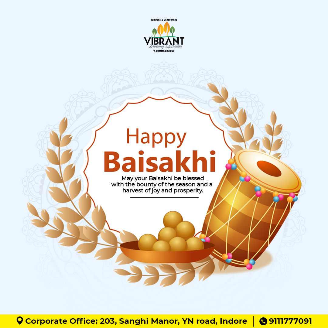 As you celebrate Baisakhi with your loved ones, may your life be filled with countless blessings. Happy Baisakhi!
-
-
-
#Baisakhi #vaisakhi2024 #festival2024 #navratri2024 #navratrimela #vibrantindore