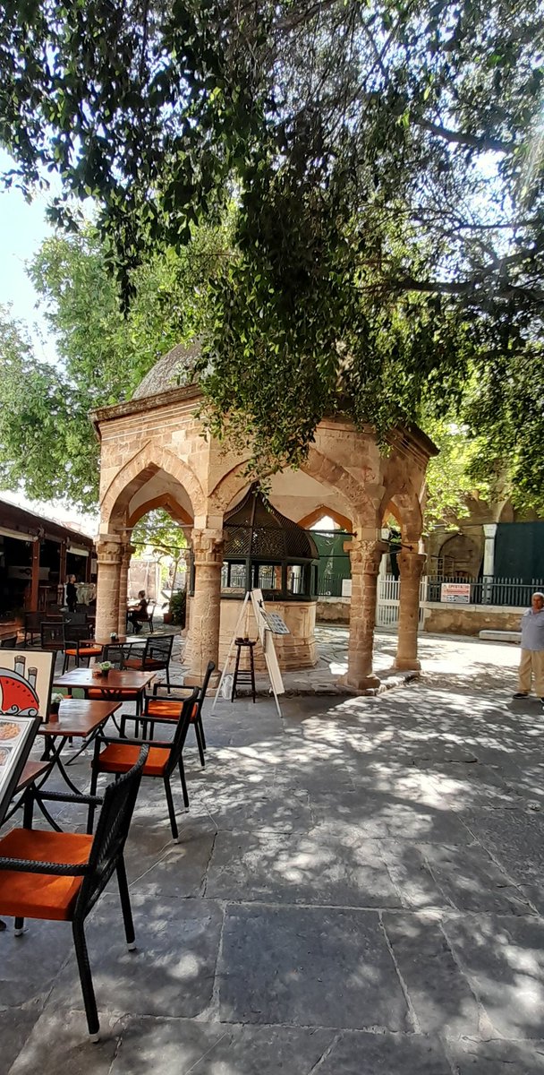A lavabo for hand washing beside a Muslim mosque in Rhodes.