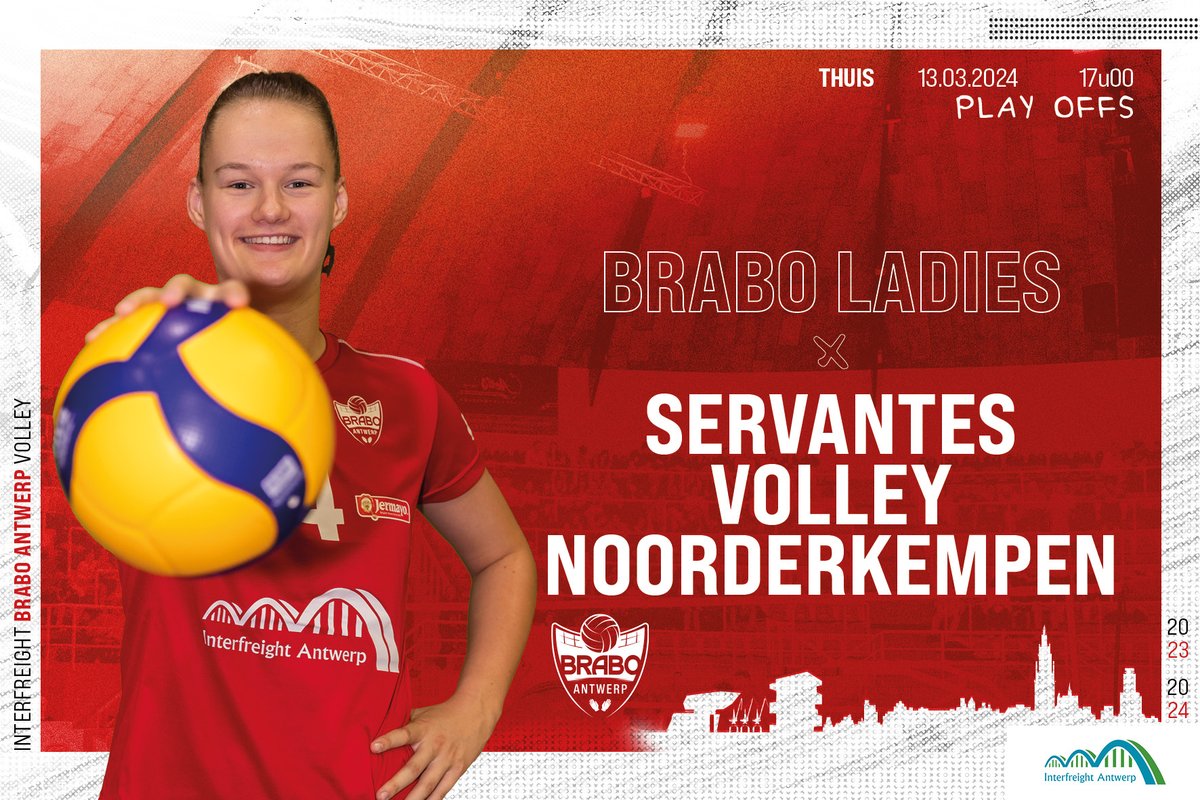 BraboAntwerpVT's tweet photo. 𝗠𝗮𝘁𝗰𝗵𝗱𝗮𝘆! 

De laatste van het seizoen. Succes, Ladies! https://t.co/NFlUwGjtHf