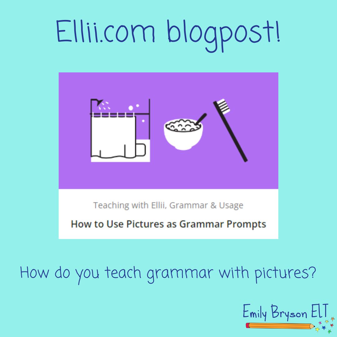 ELT professionals have been using drawings/pictures to teach grammar since the dawn of time! How do you teach grammar with pictures? Here's a blog post I wrote with just a few of my favourite ways: ellii.com/blog/how-to-us… #TESOL #ESOL #TEFL #ESLteacher #grammar #teaching #draw