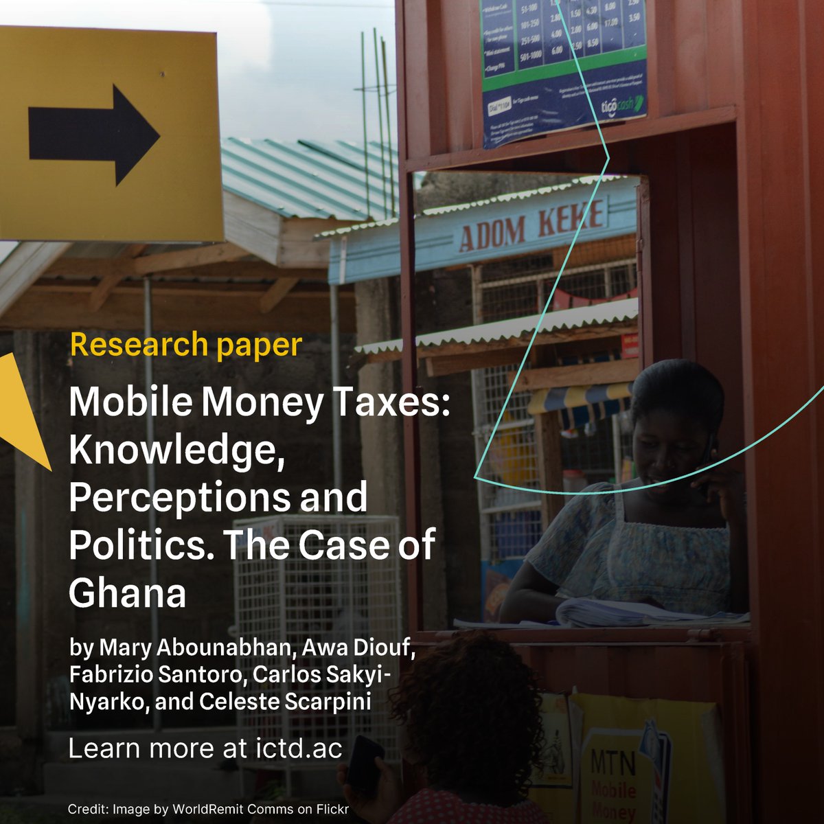 📃 How do people’s perceptions of mobile money taxes impact their use of mobile money? 🔎 This ICTD study investigates the intricate dynamics surrounding the implementation and reception of mobile money taxes, with a focus on Ghana. 🔗ow.ly/FmI950R7nI3 #TaxTwitter