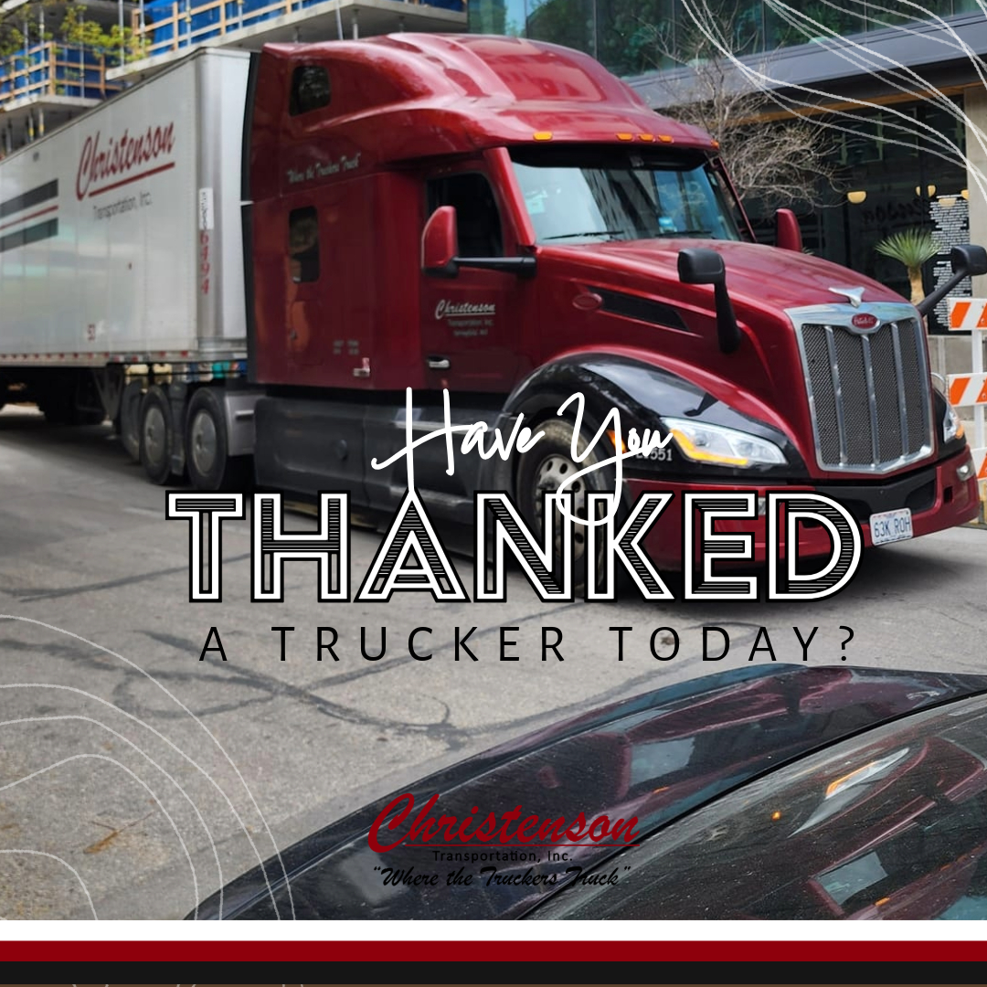 Without truckers, we'd be left high and dry! Let's give a big shoutout to these unsung heroes of the supply chain. #ThankaTrucker 🚚👏