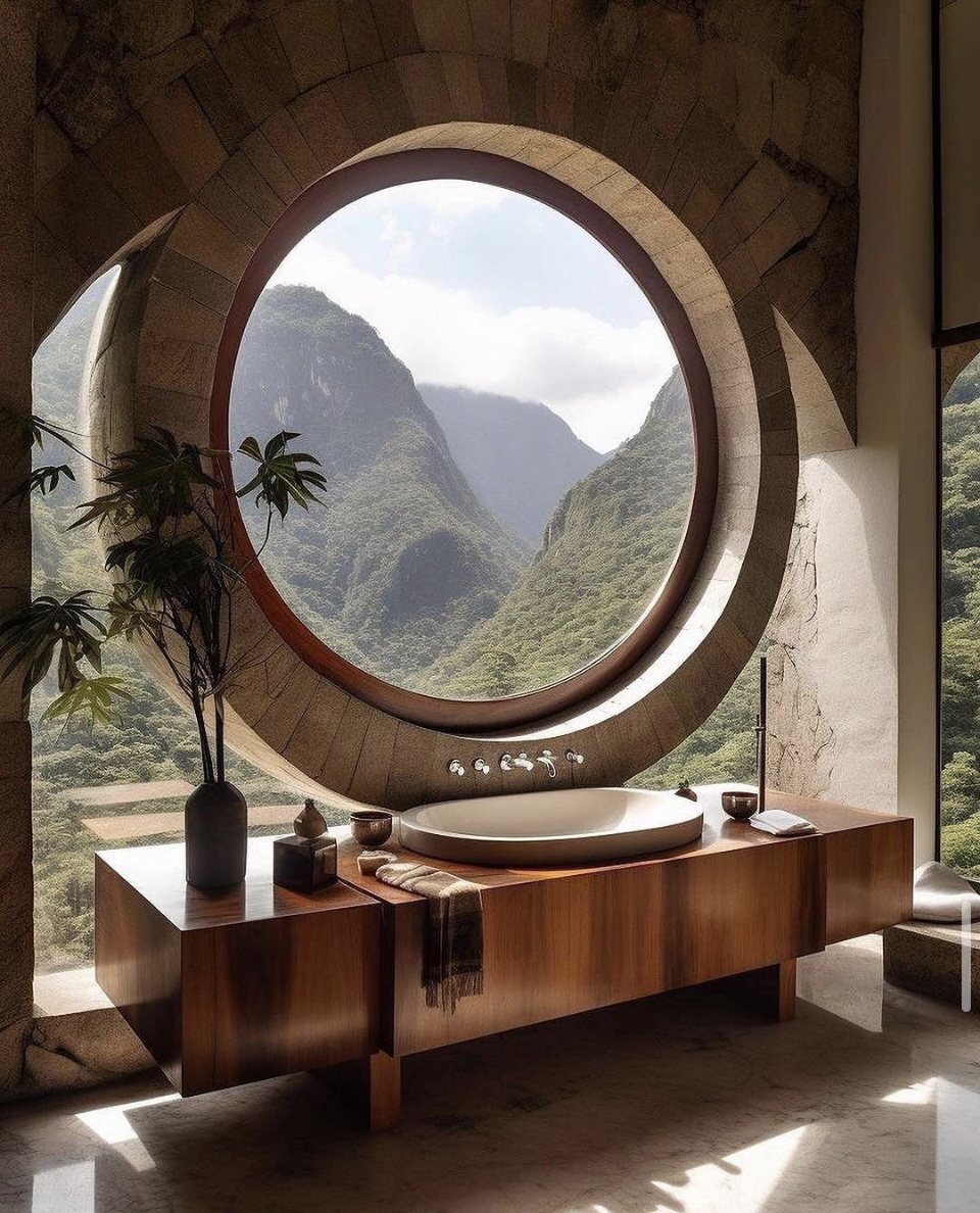 Where design meets nature, creating a serene window to the soul of the mountains. This tranquil space is a true retreat for the senses.

#NatureMeetsDesign #ZenInteriors #MountainViews #ArchitecturalDigest 

@sunsearetreat