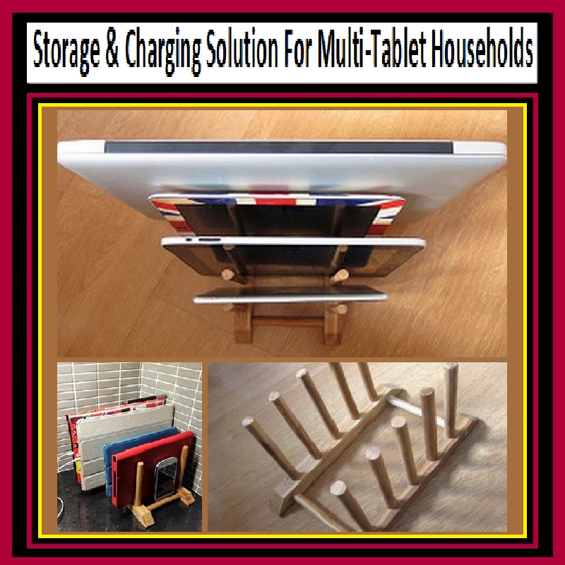 Storage & Charging Solution 4 Multi-Tablet Households
LINK >>> bit.ly/3ngyUcL #repurposing #crafts #storageideas