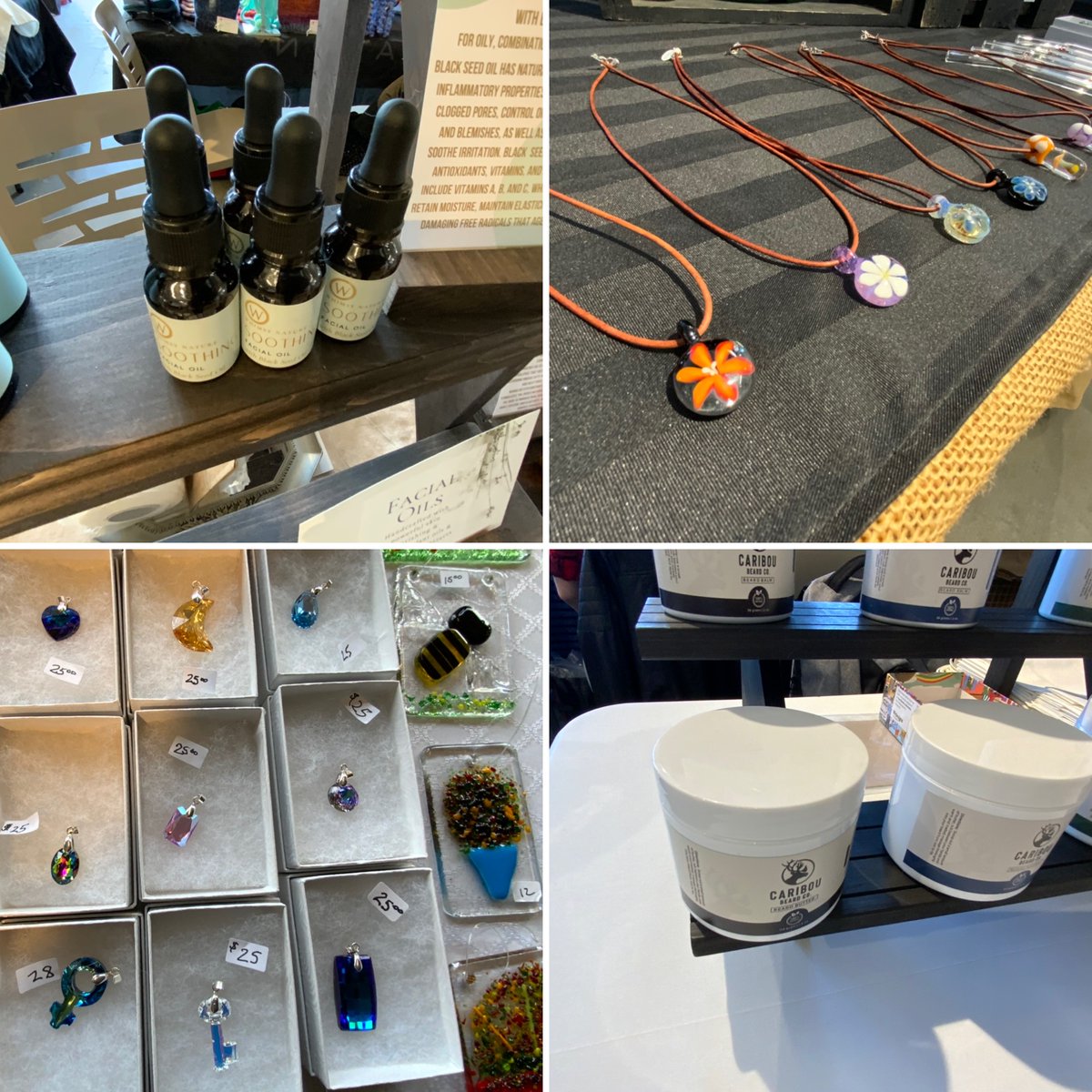 sjfmnl's tweet photo. We have jewellery and self-care items here today from some of the best local businesses in town! #sjfmnl #sjfm #supportlocalbusinesses #selfcareitems #soap #beardcare #jewellery #handcrafted https://t.co/YizE6YVa02
